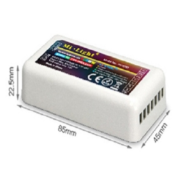 LED RGB+CCT Strip Controller 2.4G RGBWW 5-CH 6 PIN Dimmer WiFi Wlan App Control